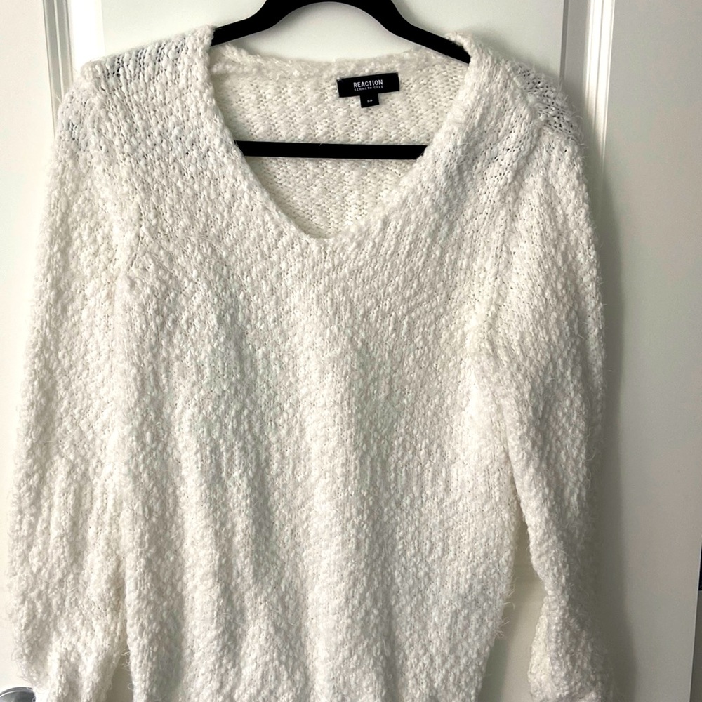 Kenneth Cole White Sweater